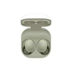 Samsung Galaxy Buds2 Olive - Truly Wireless Bluetooth Headphones with Active Noise Cancellation, Amplify Ambient, Auto Swtiching
