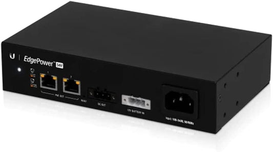 Ubiquiti networks commercial Ubiquiti EdgePower Redundant Power Supply - Rack-mountable, Cabinet Mount - 120 V AC, 230 V AC Input - 72 W / 54 V DC