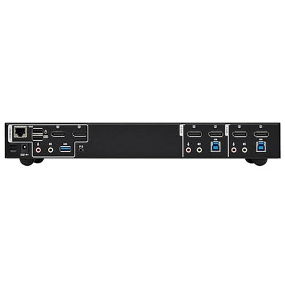 Tripp Lite 2-Port DisplayPort KVM Switch, Control Two Devices with Two Monitors Desktop Switch, UHD 4K @ 60Hz Video, Two USB 3.2 Gen 1 Ports, 3-Year Warranty (B006-DP2UA2) DisplayPort 2-Port