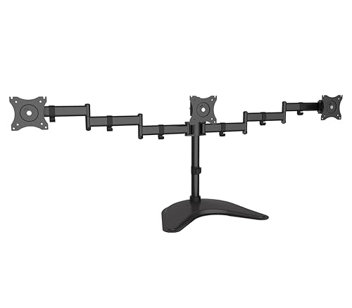 SIIG Articulated Freestanding Triple Monitor Desk Stand