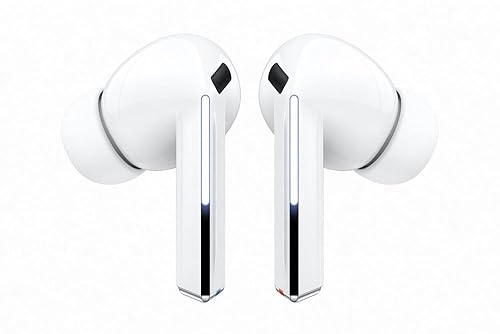 Samsung Galaxy Buds3Pro, Wireless Bluetooth Earbuds with Adaptive Noise Control, Sweat and Water Resistance, AI Translator, Hi-Fi Sound, 360 Audio – White (CAD Version & Warranty) Buds Only Buds3 Pro White