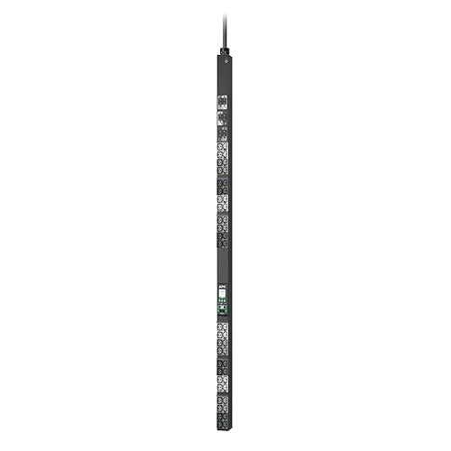 APC by Schneider Electric NetShelter 48-Outlets PDU - Switched - IEC 60309 30A 3P+N+PE - 24 x IEC 60320 C13/C15/C19/C21, 24 x IEC 60320 C13/C15 - 415 V, 480 V - Network (RJ-45) - 5.91 ft Cord Length - 0U - Rack