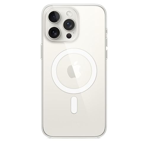 Apple iPhone 15 Pro Max Clear Case with MagSafe Clear Clear