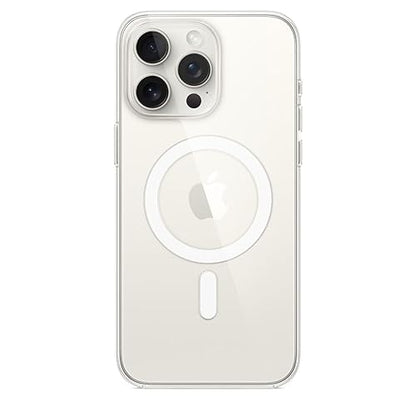 Apple iPhone 15 Pro Max Clear Case with MagSafe Clear Clear
