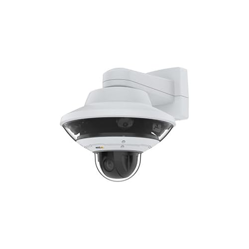AXIS Q6010-E 60 Hz 5 Megapixel Outdoor Network Camera - Color - Dome - White - TAA Compliant - H.264, H.264 (MPEG-4 Part 10/AVC), H.264 (MP), H.264 HP, H.265, H.265 (MPEG-H Part 2/HEVC), H.265 (MP) - 2592 x 1944 - 2.80 mm Fixed Lens