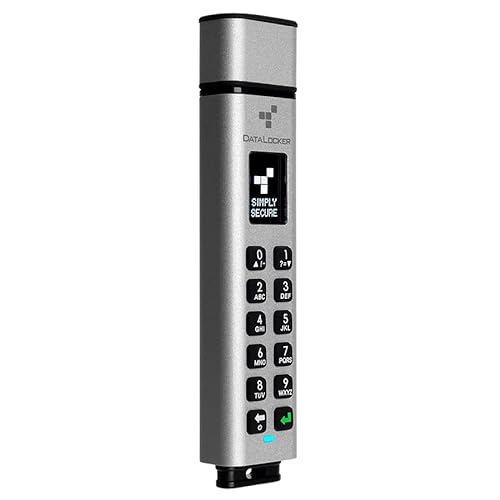 Data Locker SK350-512-FE K350 Encrypted Micro Ssd 512gb Ext Usb 3.1 Gen 1 Keypad Aes 256-bit
