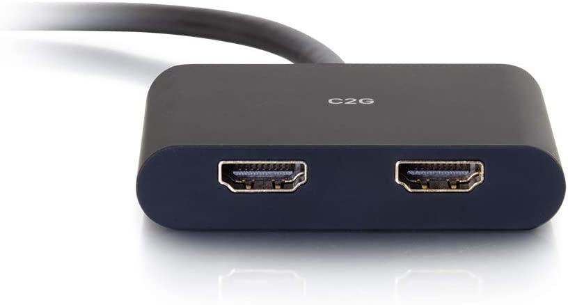 C2g/ cables to go C2G Display Port, 4K, USB Powered, HDMI Monitor Splitter, 2 Port, Black, Cables to Go 54293 Dual HDMI