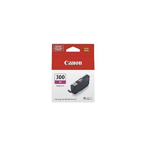 Canon PFI-300 Lucia PRO Ink, Magenta, Compatible to imagePROGRAF PRO-300 Printer
