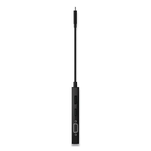 Belkin USB-C Video Adapter, DisplayPort/DVI/HDMI/USB-C/VGA, 4.33" Black