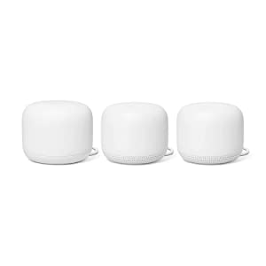 Google Nest Wifi Router and Two Points 3-Pack