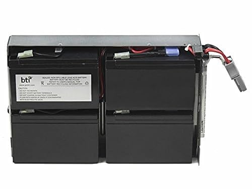 BTI Battery Tech APCRBC132-SLA132 Replacement UPS Battery