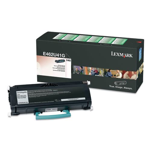 Lexmark E462u41g Return Program Extra High-Yield Toner, 18,000 Page-Yield, Black