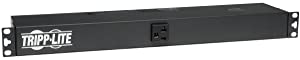 Tripp Lite Basic PDU, 20A, 13 Outlets (5-15/20R), 120V, L5-20P Input, 15 ft. Cord, 1U Rack-Mount Power (PDU1220T) Basic (L5-20P) PDU
