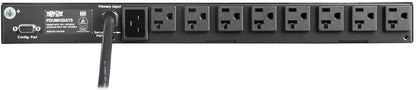 Tripp Lite Metered PDU, Auto-Transfer Switch (ATS), 20A, 120V, 1.92kW, Single-Phase - 16 Outlets (5-15/20R), Dual 12ft L5-20P Input Cords - 1U Rackmount, TAA Compliant, 2 Year Warranty (PDUMH20ATS) Without Network Card 20A, 120V