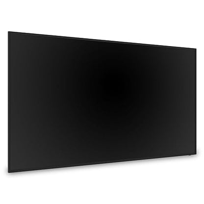ViewSonic CDE7512 75 4K UHD Commercial Display with VESP, Wireless Screen Sharing, USB Wi-Fi Capabilities, RJ45, HDMI, USB C,Black 75-Inch