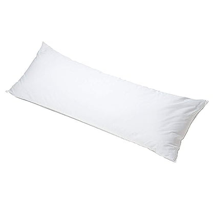 ObusForme Full Body Pillow|4 Feet Long|100% Cotton Cover|for Back and Neck Support