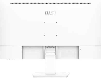 MSI Pro MP273W, 27", 1920 x 1080 (FHD), IPS, 75Hz, TUV Certified Eyesight Protection, 5ms, HDMI, 1 (v1.2a), Tilt 27" MP273W 27" (FHD) IPS TUV Certified 5ms