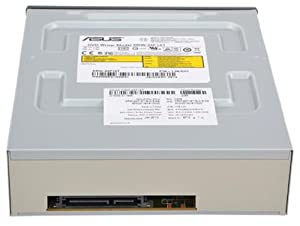 Asus DRW-24F1ST/BLK/B/AS 24X SATA Internal DVD+/-RW Drive Without Software, Black