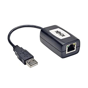 Tripp Lite 1-Port USB 2.0 Over Cat5/Cat6 Ethernet Cable Extender Kit, International Plug Adapters for North America, UK, EU, &amp; Australia - 164 Feet / 50 Meters, 1-Year Warranty (B203-101-PNPINT)