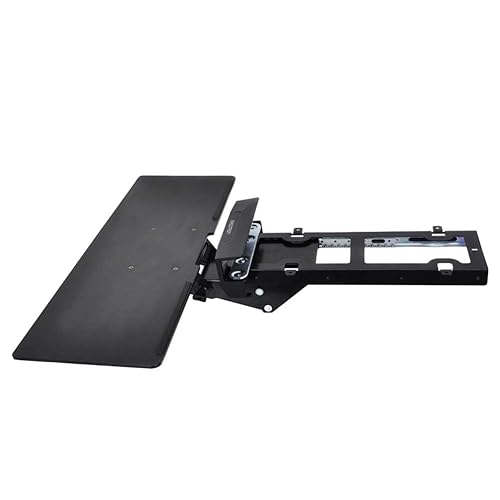 Ergotron – Neo-Flex Under Desk Keyboard Tray – Adjustable Height Ergonomic Slide Out Keyboard Arm Attachment for Desk