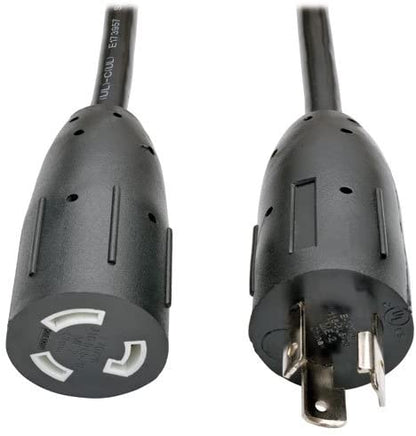 TRIPP LITE P046-010-LL 10' Heavy Duty Power Extension Cord Adapter 20A, 12AWG, 10'