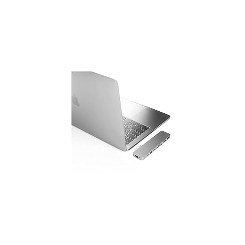 Hyper PRO 8-in-2 USB-C Hub - for Notebook/Desktop PC - Memory Card Reader - microSD, SD - 100 W - USB Type C - 4K, 5K - 3840 x 2160, 5120 x 2880 - 2 x USB Type-A Ports - USB Type-A - USB Type-C - Mini DisplayPort - Space Gray - Wired