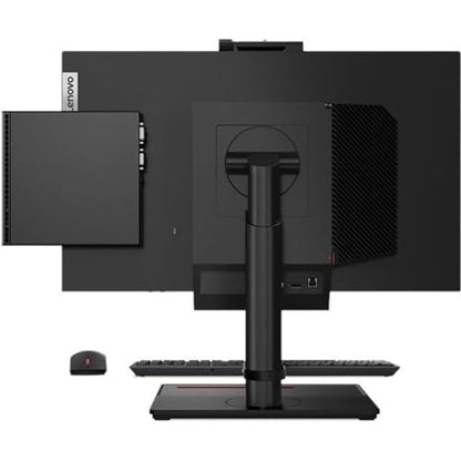 Lenovo ThinkCentre M70q Gen 3 11T30012US Desktop Computer - Intel Core i7 12th Gen i7-12700T Dodeca-core (12 Core) - 16 GB RAM DDR4 SDRAM - 1 TB NVMe M.2 PCI Express PCI Express NVMe 4.0 SSD - Tiny