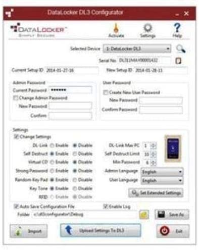 Datalocker inc DL3 Configuration Utility FD