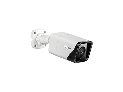 D-Link Vigilance 4 Outdoor PoE Bullet Security Camera, 4-Megapixel, H.265, IP66, Motion Detection & Night Vision, Business Home Surveillance Network System (DCS-4714E)