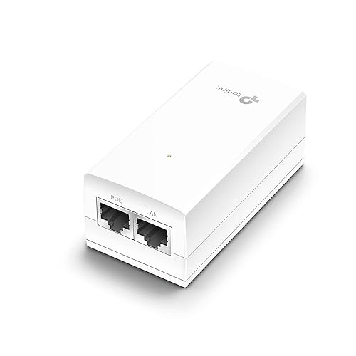 TP-Link Gigabit 48V Passive PoE Injector Adapter (TL-POE4818G) 48V 18W Passive PoE Adapter