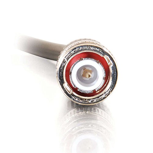 C2G 03186 RG58 BNC Thinnet Coax Cable, Black (15 Feet, 4.57 Meters)