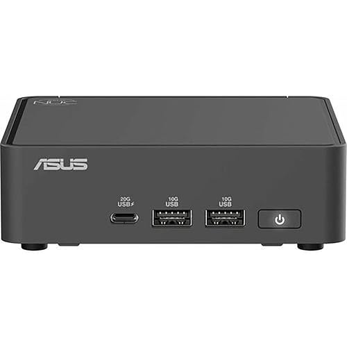 ASUS NUC 15 Pro Slim Full System Mini PC with Intel Series 2 Core Ultra 7 255H, 32GB DDR5 RAM, 1TB PCIe G4x4 NVMe SSD, Thunderbolt™ 4, Wi-Fi 7 & Bluetooth 5.4, Win 11 Pro, Toolless Chassis Access