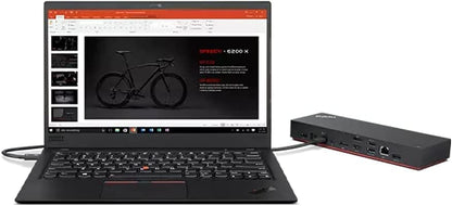 Lenovo 40B00135US Thunderbolt 4 ThinkPad Universal Dock 8K Display Support Up to 100W Power Delivery