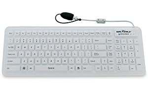 Seal Shield Glow 2 Silicone Waterproof Keyboard (SW106G2)