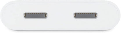 Belkin Lightning Audio + Charge Rockstar, iPhone Lightning Audio Adapter , White Lightning Audio + Lightning Charge Lightning Connector