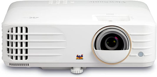 ViewSonic True 4K Projector with 4000 Lumens 240 Hz 4.2ms HDR Support Auto Keystone Dual HDMI and USB-C for Home Theater Day and Night, Stream Netflix with Dongle (PX748-4K)