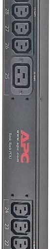 Apc Rack PDU,Basic,ZEROU,12.5KW,208V,(30) C13,(6) C19;10 Cord