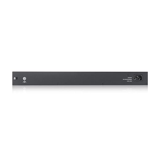 ZyXel 24-Port Gigabit Ethernet Layer 2 Managed Switch - Fanless Design with 4 Gigabit Combo Ports and Hybrid Cloud Mode [Gs2220-28]