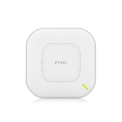 Zyxel WiFi 6 AX3000 Wireless Multi-Gigabit Pro Access Point | Smart Antenna | 2.5G Uplink & 1 GbE PT | Mesh | PoE+ | 1 Year Nebula Pro [WAX630S] 1.5" x 7.1" x 7.1"