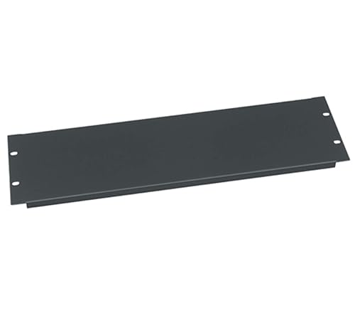 Middle Atlantic 3 RU Flanged Econo Blank in Black