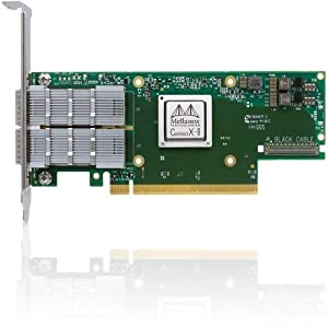 Mellanox Technologies MCX653106A-HDAT-SP ConnectX-6 VPI - Network Adapter - PCIe 4.0 x16-100Gb Ethernet / 100Gb Infiniband QSFP56 x 2