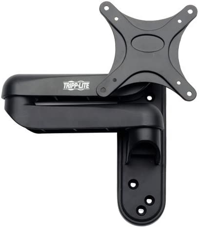 Tripp Lite Swivel/Tilt Wall Mount with Arm for 13" to 27" TVs, Monitors, Flat Screens, LED, Plasma or LCD Displays (DWM1327SE) Black Swivel/Tilt + Arm