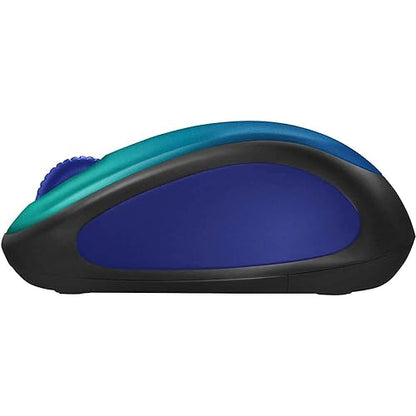 Logitech Design Collection Limited Edition Wireless Mouse with Colorful Designs - USB Unifying Receiver, 12 Months AA Battery Life, Portable & Lightweight, Easy Plug & Play with Universal