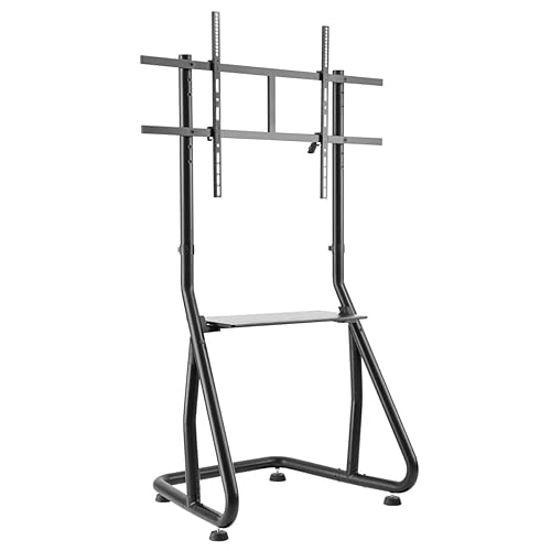 Tripp Lite Heavy-Duty Mobile TV Floor Stand Cart, 60 to 105 inch Displays, VESA-Compliant, Secure Display Combination Lock, Cable Management Routes, 5-Year Manufacturer's Warranty (DMCS60105HDS) 60" to 105" Displays