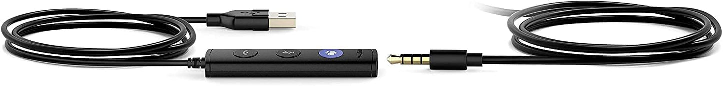 Huawei usa HWUSA UH36 Dual USB-A and 3.5MM Headset for PC