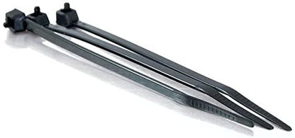 C2g/ cables to go C2G 43037 6 Inch Cable Tie Multipack (100 Pack) TAA Compliant, Black