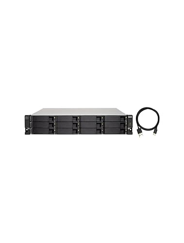 QNAP TL-R1200C-RP(USB) Rackmount USB 3.2 Gen 2 Type-C high-Capacity JBOD Storage 12 Bay