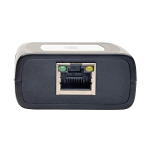 Tripp Lite 1-Port USB 2.0 Over Cat5/Cat6 Ethernet Cable Extender Kit, International Plug Adapters for North America, UK, EU, &amp; Australia - 164 Feet / 50 Meters, 1-Year Warranty (B203-101-PNPINT)