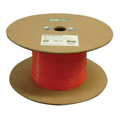 Eaton Tripp Lite N549-01K Bulk Duplex Multimode 62.5/125 Fiber Patch Cable, 100 feet (Orange)