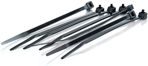 C2g/ cables to go C2G 43037 6 Inch Cable Tie Multipack (100 Pack) TAA Compliant, Black